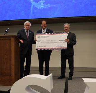 Congressman Rogers Delivers Check to Dr. Morgan & Dr. Malphrus